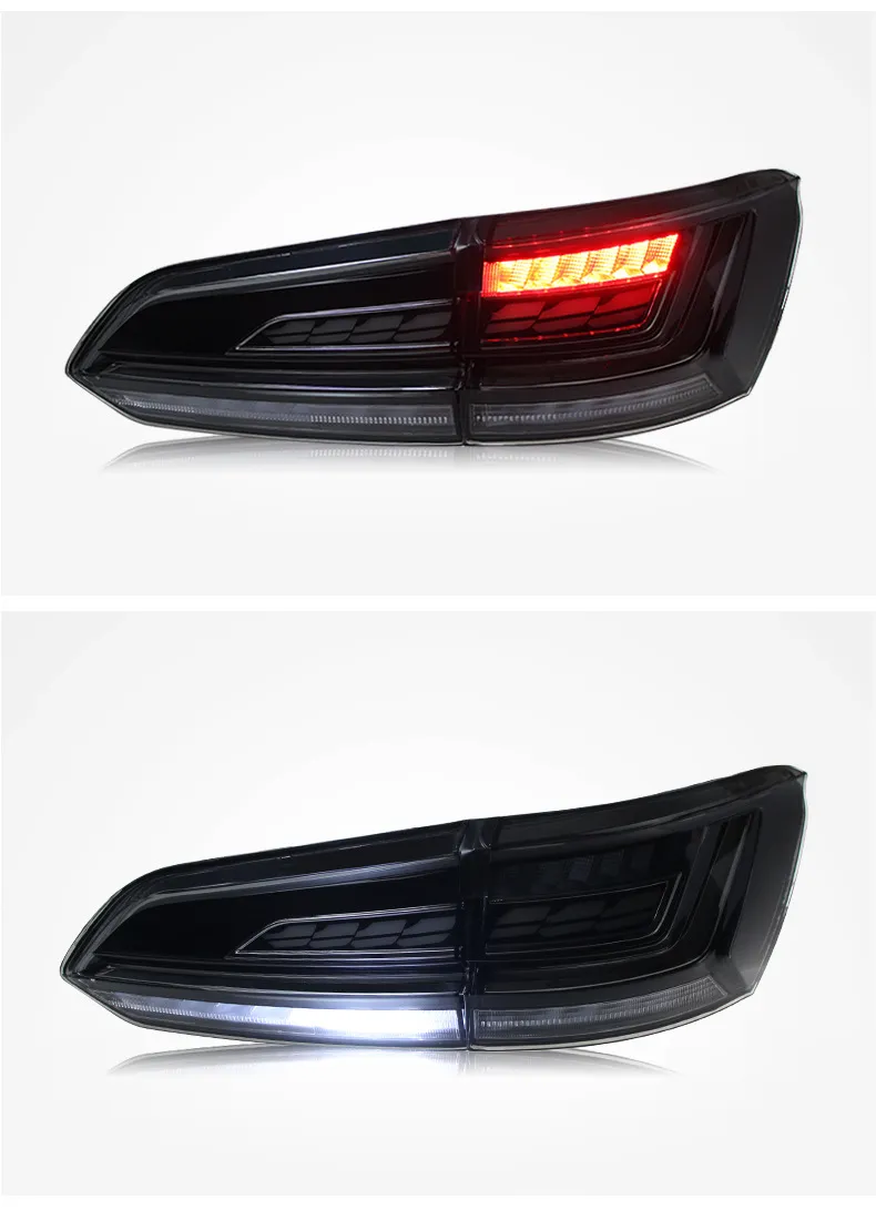 Car Tail Lights for VW Taillights Touareg 20 19-2023 LED Running Tail Light Rear Lamp Streamer Turn Signal