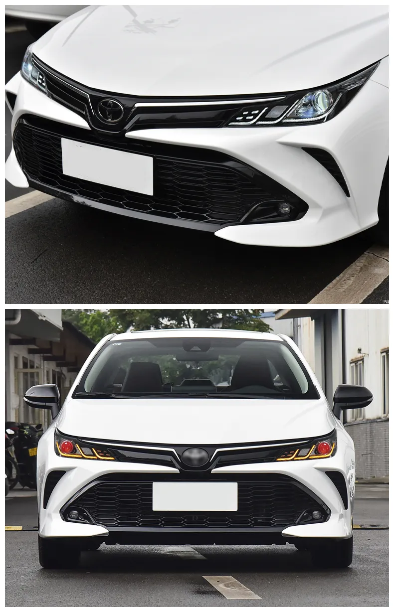 Full LED Head Lamp for Toyota Corolla 20 19-2021 DRL High Beam Front Lights Turn Signal Fog Headlights Assembly