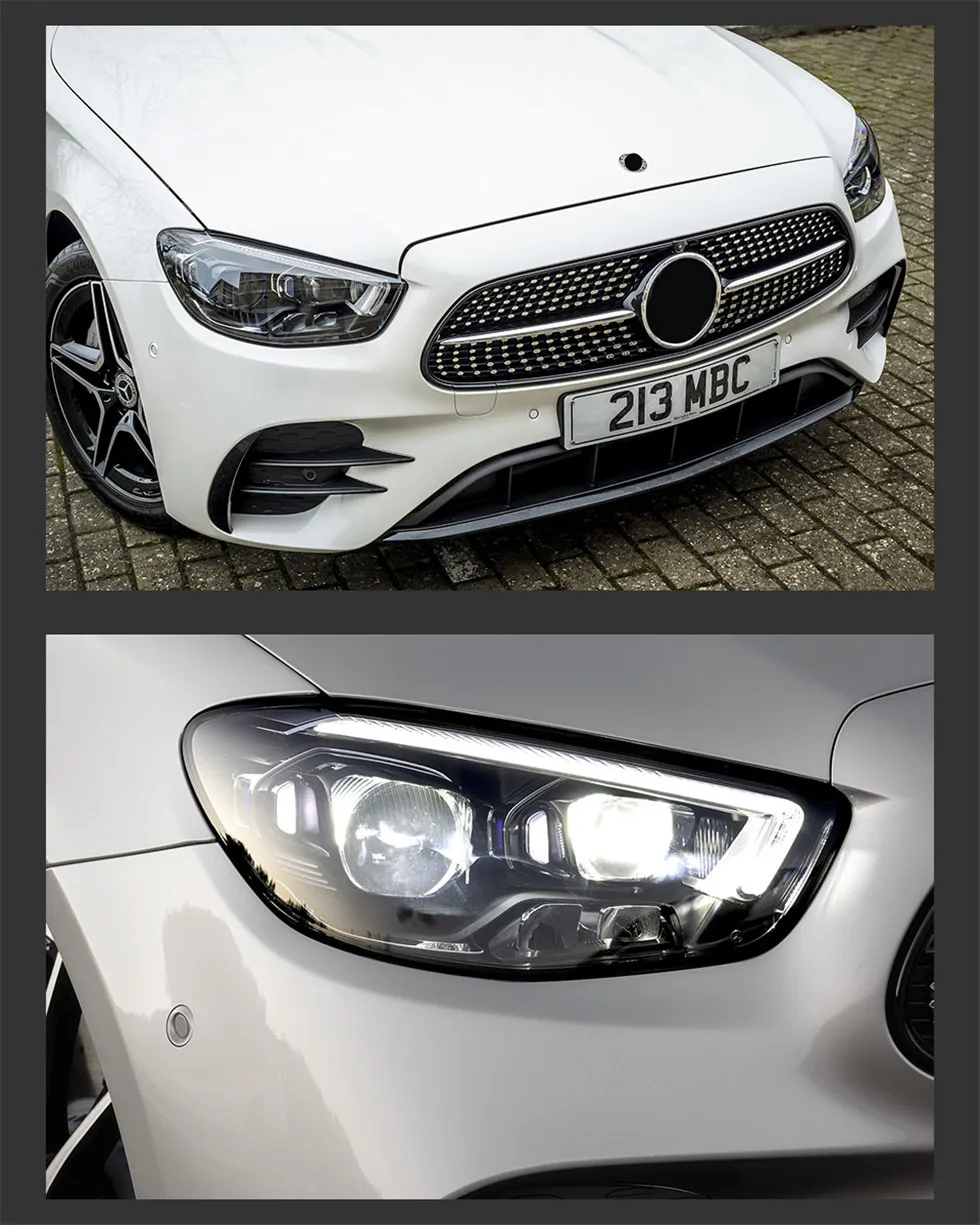 Car Lights For Benz W213 20 16-20 22 E Class E260 E300 LED Auto Headlight Assembly Upgrade High Configuration Accessories