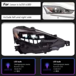 LED Headlight for Lexus is is250 20 13-20 16 is300 Head Lamp Upgrade DRL Dynamic Signal Lamp Front light Assembly - Image 6