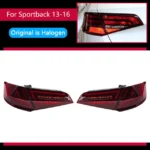 Automotive Accessories taillights for AUDI A3 S3 Sportback Hatchback LED Tail Light 20 13-20 20 A3 Rear Fog Brake Turn Signal Lamp - Image 6