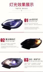 Car Styling For Buick Encore 20 13-20 15 Headlamp Assembly LED Daytime Running Light Dual Lens Xenon Lamp Headlight - Image 5