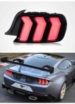 Car Taillight For Ford Mustang 20 15-20 21 RGB Style Tail Lights LED Street Lights Turn Signal Brake Taillight Assembly