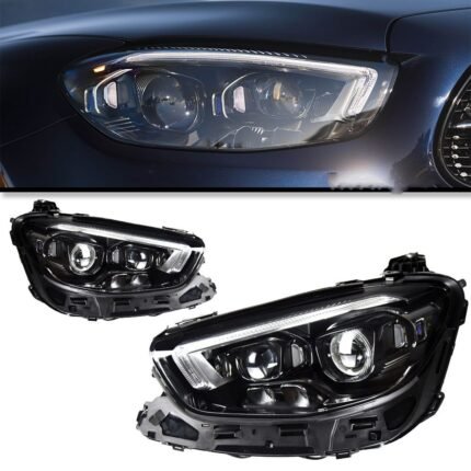 Car Lights For Mercedes Benz W213 20 16-20 22 E Class E260 E300 LED Auto Headlight Assembly Upgrade High Configuration Accessories