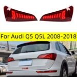 Automotive Accessories Tail Lamp for Audi Q5 Q5L LED Tail Light 20 08-20 18 Q5 Q5L Rear Fog Brake Turn Signal