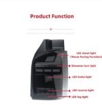 Car Tail Light Assembly LED DRL Rear Turning Signal Light Stop Brake Lamp For VW Multivan T5 20 11-20 15 - Image 4