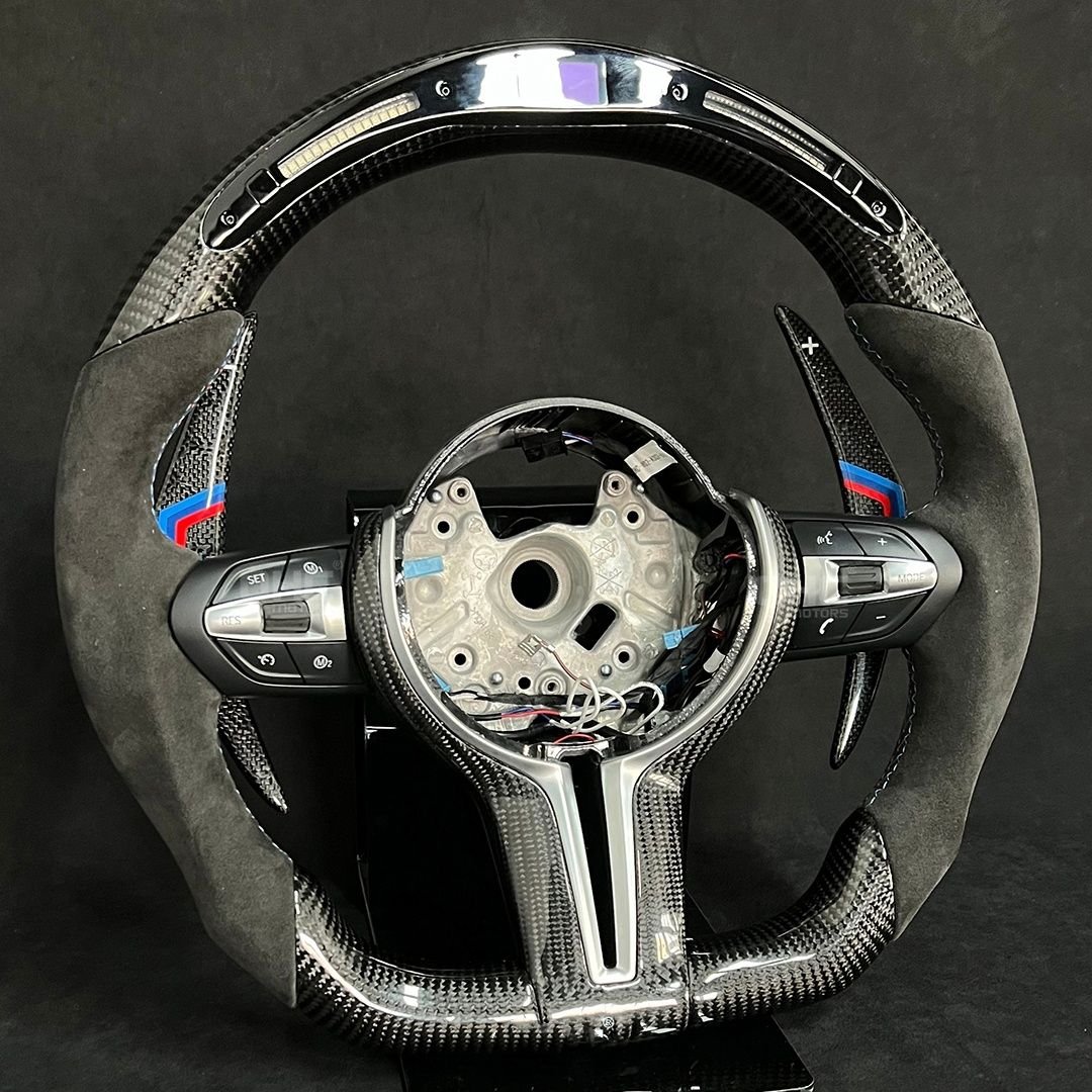2380cbbe-af2c-48f6-85af-2b35b393c391 LED Steering Wheel Assembly for BMW MW F20 F22,F23 & F45 M Sports F30,F31 4 F32,F33,F36 F87 M2,F80 M3,F82 F83 F15 F34 F20 F2 - Image 1