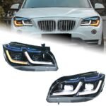 Car Headlight For BMW X1 E84 2011-20 15 Upgrade Bifocal Lens Headlights Assembly Competition Style Exterior Accessories - Image 2