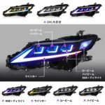 RGB Headlights For Toyota Camry 20 18-2023 With Seven Color Modified Headlight Assembly Streamer Signal Light Accessory - Image 5