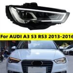 Car HeadLights For Audi A3 8V Sedan Sportback 2013-20 16 S3 LED Auto Headlight Assembly Upgrade Bicofal Lens Front Lamp