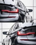 2pcs Car Tail Lights Parts For BMW 3 Series G20 G28 20 19-2022 M8 Type Taillights Rear Lamp Inner LED Turn Signal Reversing Fog Lights - Image 5
