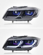 Car Headlights For BMW 3 E90/E91 2005-2012 Spoon Styling LED Daytime Lights Dual Projector DRL Car Accesorios Modified - Image 3