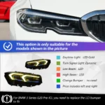 Headlights For BMW G20 G28 20 20-20 22 330Li Upgrade LCI style LED DRL Dual Projector High Beam Head Lamp - Image 8