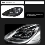 Car Light Assembly for Porsche Panamera 971 Headlights 20 17-2023 971 LED Lens DRL Head Lamp Auto Accessories - Image 6