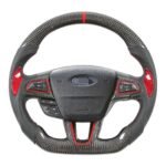 Auto Steering Wheel Carbon Fiber LED Performance Wheels for Ford Focus RS MK3