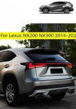 Car LED Rear Lights for Lexus NX200t 20 14-2021 NX300h NX200 NX300 Dynamic Turn Signal Rear Fog Brake Taillights