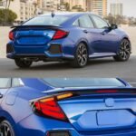 Honda CIVIC G10 Mugen 3 Compartments 20 16-20 21 Upgrade Car Taillights DRL Dynamic Signal Taillight Assembly - Image 3