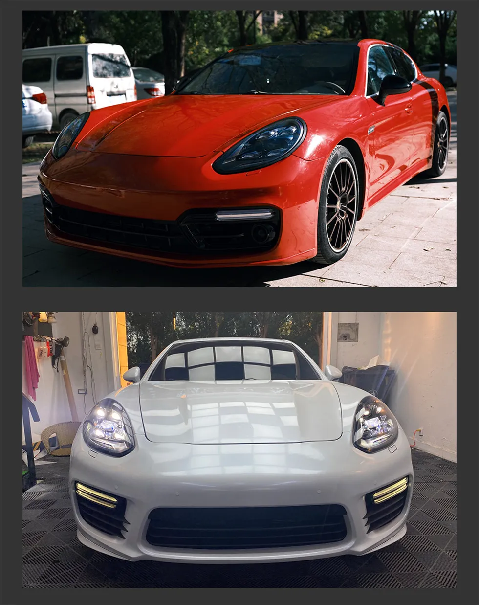 Headlight Upgrade for Porsche Panamera 970 Headlights 20 10-20 16 971 LED High Beam Headlights Plug n Play