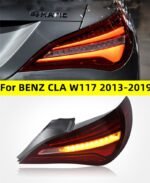 Car Rear Taillights For BENZ CLA 2013-20 19 W117 Taillight Assembly Upgrade High-end LED Light Guide Butterfly Tail Lights
