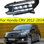 Full LED Head Lamps For Honda CR-V CRV 2012-2014 LED Dual Lens Turn Signal High Beam Daytime Running Headlights