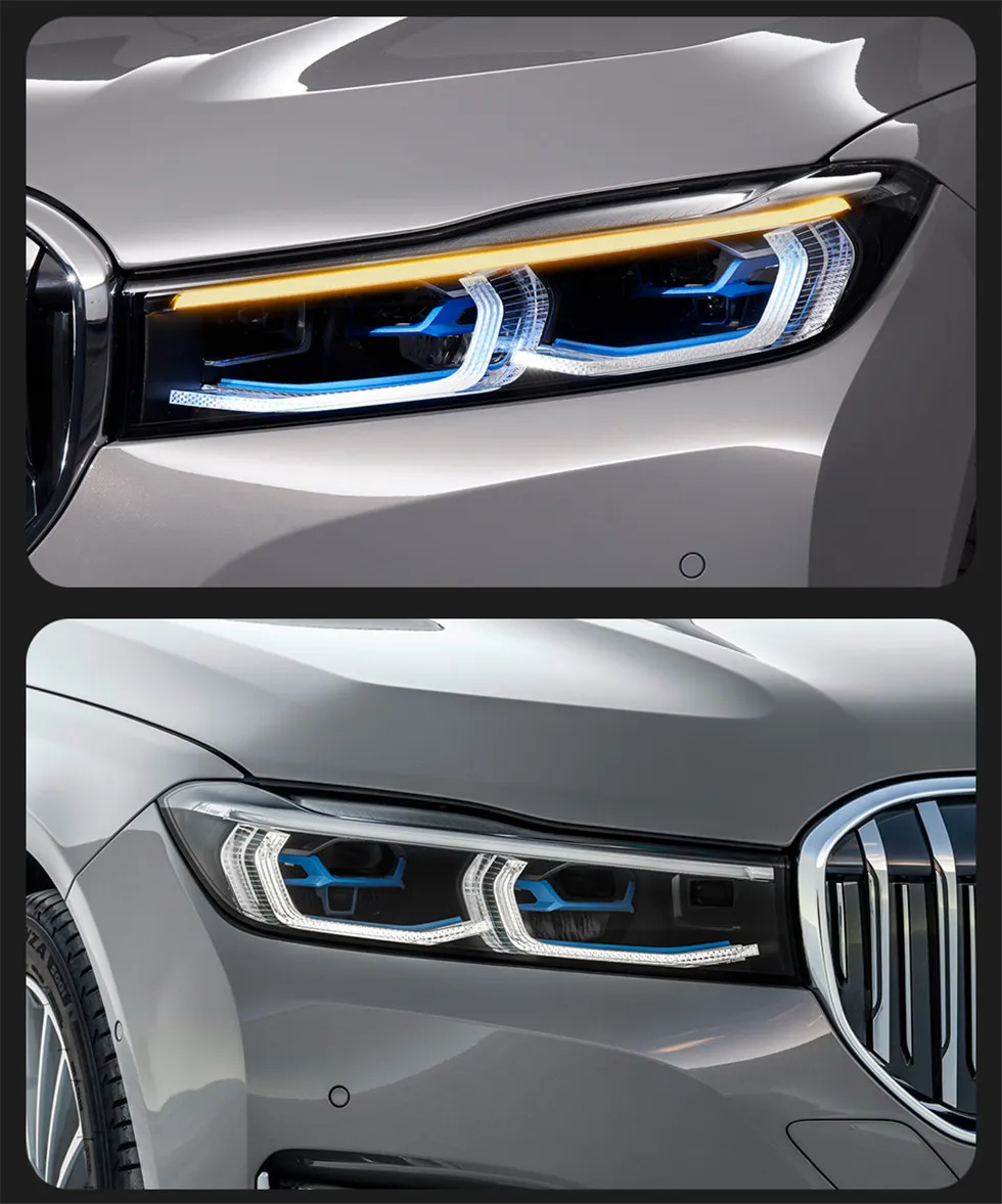 Car Lights For BMW 7 Series G11 Headlights G12 LCI Style LED Auto Headlight Assembly Upgrade