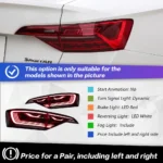 Auto Taillights For VW Jetta Taillight 20 19-2024 Brake Light DRL Dynamic Turn Signal LED Tail lights Assembly - Image 7