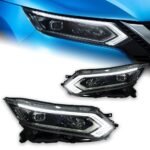 Car Styling Head Lamp for Dualis Headlights 20 19-20 20 New Qashqai LED Headlight DRL LED Projector Lens auto accessorie