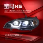 Auto Lighting System LED X5 Headlights For BMW E70 Upgrade 2007-2013 LED Daytime Running Lights Dual Lens Xenon Headlights - Image 5