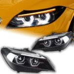 Car Styling led headlight bulbs for BMW Z4 Headlights 20 09-20 16 E89 Headlight DRL Hid Head Lamp Angel Eye Bi Xenon Beam Auto Accessories - Image 3