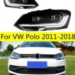 Car Headlights For VW Polo 20 11-20 18 Head Lights 2022 Style Replacement Headlight LED Low Beam Daytime Running Light