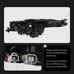 Auto Headlight For Fortuner 20 16-20 20 Upgrade Lexus styling Front Head Light DRL Turn Signal Lights Low High Beam - Image 4