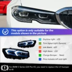 Headlights For BMW G20 G28 20 20-20 22 330Li Upgrade LCI style LED DRL Dual Projector High Beam Head Lamp - Image 7