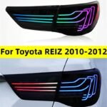 LED Tail Lamp Assembly For Toyota REIZ 2010-2012 RGB LED Highlight Running Light Turn Signal Brake Light Stop Light