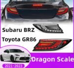 Car Tuning Tail Lights For Subaru BRZ LED Taillight 20 21-2023 Toyota GR86 Brake Reverse Dragon Scale Style Lights
