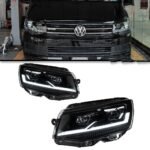 Car Head Lamp For VW Multivan T5 T6 20 14-20 19 LED DRL Dynamic Turn Signal Lamp Car Head Lights Assembly