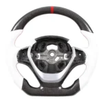 Custom 100% Real Carbon Fiber Steering Wheel For BMW M5 M6 M7 F10 F11 F30 X5 X6 535i 535xi F10 2011-2016 F20 F30 F32 F34 F36 F80 - Image 7