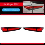 LED Rear Taillight For Highlander Kluger Taillights 20 22 Lexus Type Tail Light Signal Brake Stop Light Reverse Auto - Image 5