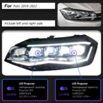 Car LED Headlights for VW POLO 20 19-20 22 LED Dynamic Moving Turn Signal Lamp Head Lights Auto Assembly - Image 6