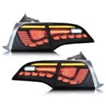 Full LED Taillight Upgrade For Tesla Model 3/Model Y 20 17-up Dragon Scale Streamer Turn Signal Light Running Reverse Auto - Image 2