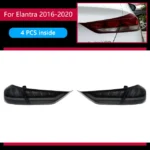 2 Colors LED Taillights for Elantra 20 16-20 20 DRL Turn Signal Lights Rear Brake Reversing Tail Light Assembly - Image 7