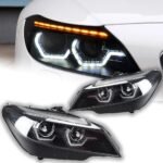 Car Styling led headlight bulbs for BMW Z4 Headlights 20 09-20 16 E89 Headlight DRL Hid Head Lamp Angel Eye Bi Xenon Beam Auto Accessories