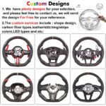 100% Real Carbon Fiber Steering Wheel For BMW 22,F23 & F45 M Sports F30,F31 4 F32,F33,F36 F87 M2,F80 M3,F82 F83 F15 F34 F20 - Image 4