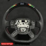 Car Carbon Fiber Steering Wheel for Range Rover LED Smart Racing Performance Wheel Steering System - Image 8