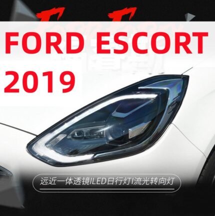 Car Goods Headlights For FORD ESCORT 20 19- Head Lamp Xenon Headlight Signal Running Headlights Replacement