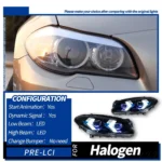Car Lights Assembly for BMW F10 Headlights 20 10-20 17 520i 525i 530i F18 Upgrade DRL High Beam Lamp - Image 6