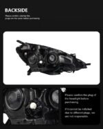 Nissan Sylphy Sentra 20 16-20 19 DRL Angel Eye Dynamic Design Turn Signal Light Front Lamp Assembly - Image 4