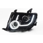 2 PCS Auto Car HeadLight Parts For Mitsubishi PAJERO V93 V97 LED Lamps Headlight Replacement DRL Dual Projector Facelift - Image 4