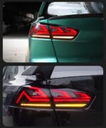 Car Accessories LED Taillights For Lancer EX EVO 20 09-20 16 Facelift Rear Lamps DRL Signal Automotive Plug And Play - Image 4