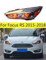 Car Lights For Ford Focus RS 20 15-20 18 LED Auto Headlights Assembly Upgrade ST Design Evil Eyes Bicofal Lens Xenon Lamp Accessories