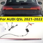 Throgh Taillights for AUDI Q5L 20 21-20 22 Rear Brake Tail Lamp DRL Streamer Turn Signal Lights